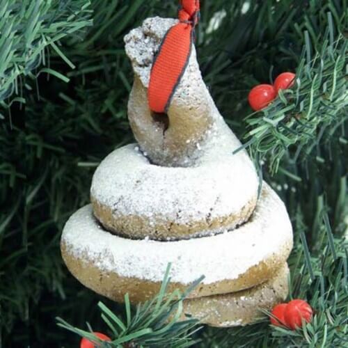 dog poop christmas ornaments